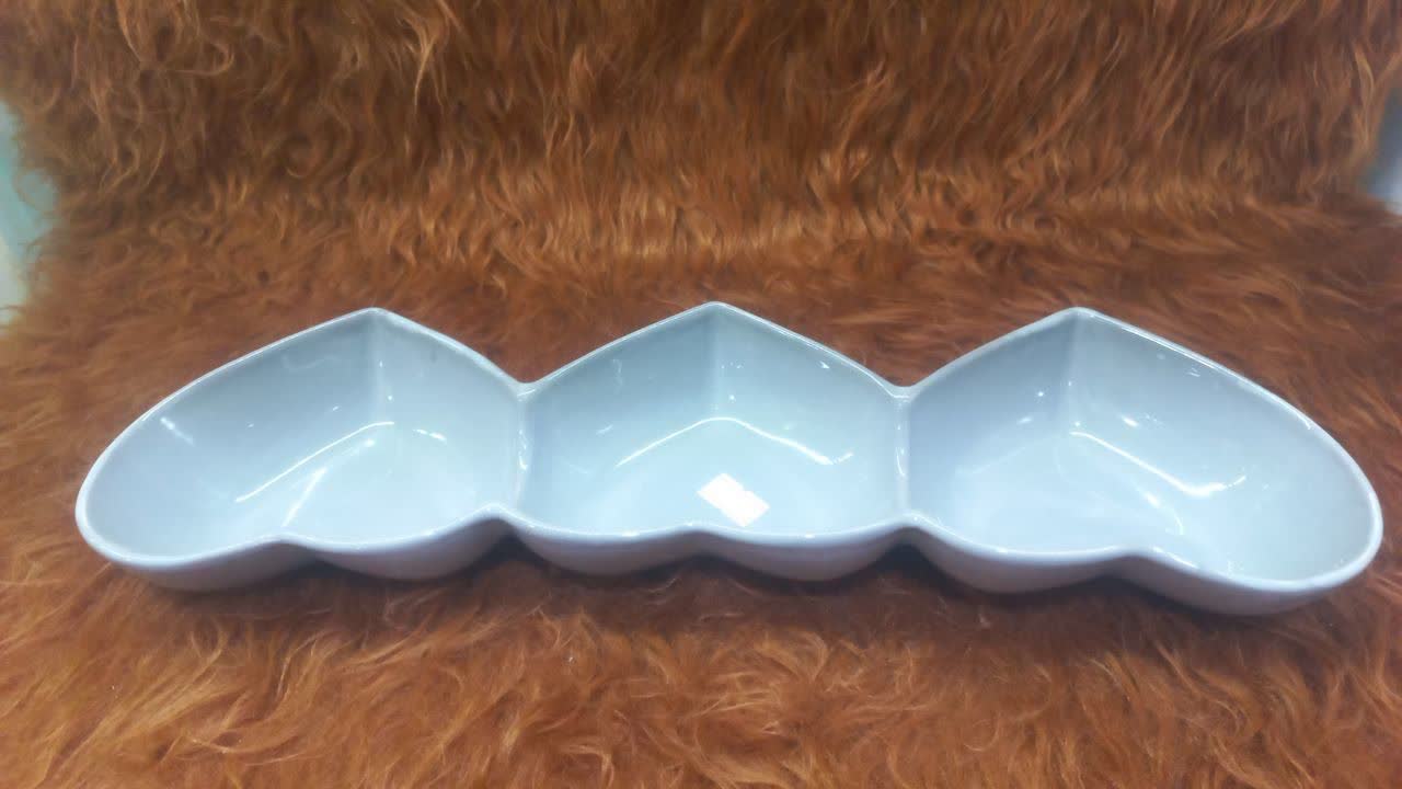 اردوخوري سراميك طرح3قلب به هم متصل